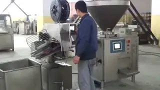 sausage filling and clipping machine from Yuanchang --- WhatsApp/cell: +86-18034210278 Ms.Lisa