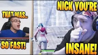 Ninja Shocked By Nick Eh 30s Fastest 90s Ever