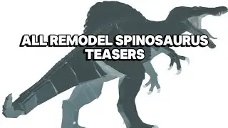 All Teasers For Spinosaurus Remodel In JB Roblox