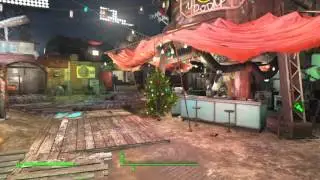 Fallout 4 - Christmas time in Diamond City