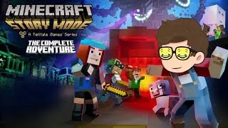 Minecraft story mode ep 6 A Portal to Mystery - the youtuber episode