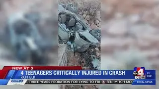 5 Richfield High School students involved in crash