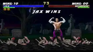 Mortal Kombat Trilogy - Jax Brutality