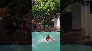 Swimming with tiny people