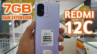 7GB RAM Redmi 12c RAM EXTENSION Tutorial