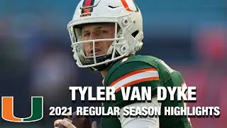 Tyler Van Dyke 2021 Regular Season Highlights | Miami QB