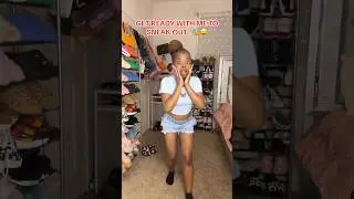 GRWM TO SNEAK OUT THE HOUSE 😰😝 #shorts #viral