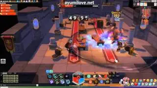 Ayumilove MapleStory2 Rune Blader vs Debrina (Level 35) - BOSS RAID