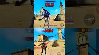 New Vs Old Clock Tower 😱😱 #shortfeed #freefire