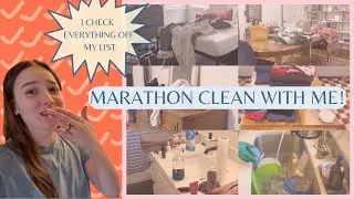 MARATHON CLEANING MOTIVATION COME CLEAN WITH ME!!!