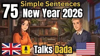 75 essential Sentences about New Year 2026 in English | English Conversation Practice