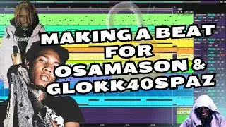 How to Make HARD OSAMASON & GLOKK40SPAZ Type Beat | Ableton Live 11 Tutorial
