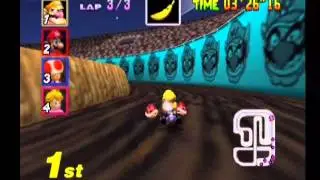 Mario Kart 64 - 1 Player Mode (150cc - All 16 Tracks)