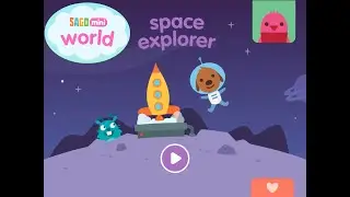 [SAGO MINI WORLD] Исследователь космоса, Вечеринка роботов, Игровой процесс, Образовательное обучение для детей на iPad