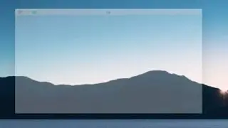 Transparent Window with Tkinter