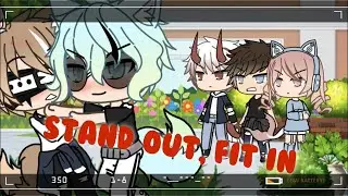 Stand out, fit in (GLMV) ll max and Kai past ll /gay (; \