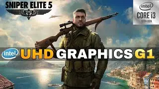 Intel UHD Graphics G1 | Sniper Elite 5 | I3 1005G1 | 8GB Ram | Benchmark