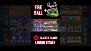 TH18 Meteor Golem + Fireball is DESTROYING Bases after UPDATE in Legend League #cocgameplay #coc