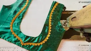 Step-By-Step Blouse Deep Gale Main Pan Gala Less Atach  || blouse design || Designer Meera 