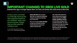 Xbox One Games With Gold And Deals With Gold