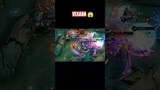 VEXANA BEST DAMAGE GAMEPLAY MLBB 😱#mlbb #mobilelegends #vexana #shorts