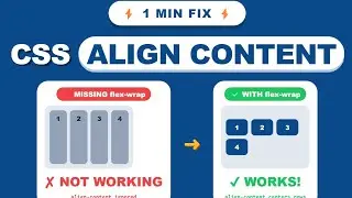 CSS align-items vs align-content: STOP Using The Wrong One