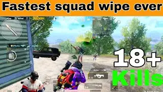SOUL MONSTER Fastest squad wipe gameplay video |Soul gaming | pubg mobile
