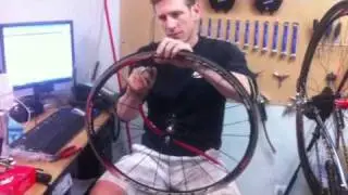 Quick and easy way to get a nipple into a tubeless rim