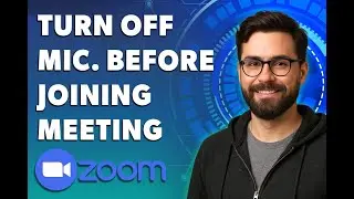 Как отключить микрофон перед подключением к конференции Zoom [Руководство 2025]