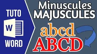 WORD - RACCOURCI POUR METTRE DU TEXTE EN MAJUSCULES OU MINUSCULES (Modifier la casse rapidement)