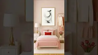 Red Rose Woman | Fashionable Bedroom Design #shorts