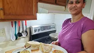 Baigan Choka and Oil Roti