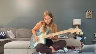 Stoned at the Nail Salon by Lorde (guitar loop cover)