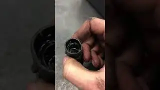 What a bad oil pressure sensor looks like #cars #electrical #mechanical