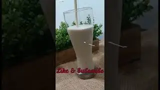 Chiku Shake with Vanilla Ice cream | Refreshing drink for summer-Chikoo Milkshake #shorts #ytshorts