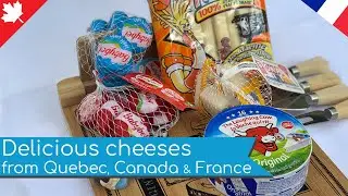 Delicious cheeses from Quebec, Canada & France