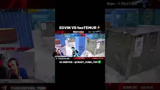 Edvin vs teoTEMUR 🥶 #tdm #pubgmobile #pubg #teotemur