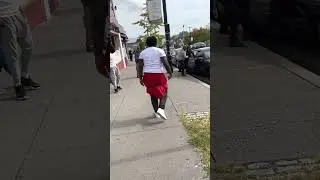 Grabbing Food in Newark NJ AND THIS HAPPEN?