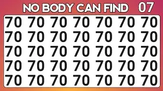 Challenge Find The Odd One Out | Numbers 🔢 & Letters 🔠 Quiz | Emoji Edition - Seniors Challenge