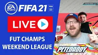 LIVE NOW - Play FUT Champions Weekend League - RULEBREAKERS - Mukiele - Malong SBC - Ultimate Team