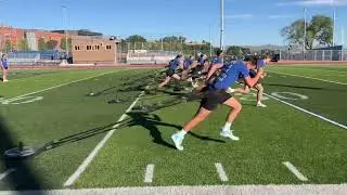Sled Sprints at Denver Christian School