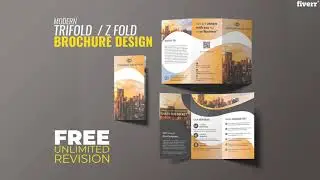 Design modern trifold bifold brochure for your business - Best Brochure Design service