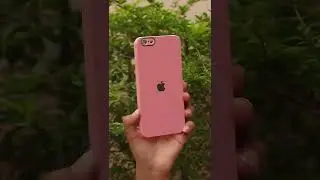 Pink camera mirror protection case for Apple Iphone 6 Plus