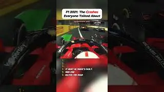 Are these intentional?#f1 #formula1 #crash #usa #fyp