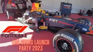 F1 FORMULA 1 LAS VEGAS LAUNCH PARTY 2023  (Spanish Language)