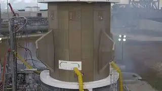 Blue Origin New Glen Interstage RCS and Fin testing