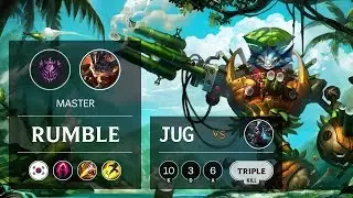 Rumble Jungle vs Ekko - KR Master Patch 9.20