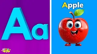 ABC Phonics Song - Toddler Learning Video Songs , A for Apple , Nursery Rhymes , Alphabet song