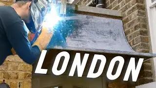 What is it like making for London? - Door canopy build