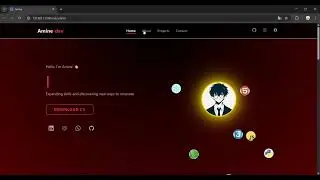My Portfolio Website 🌐 | Modern Developer Showcase | #thekingofcoding #bestportfolio #unique 